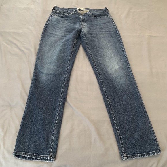 Levi's Other - Signature Levi Strauss Athletic Jeans Mens 35x34 Blue Medium Wash Straight Denim